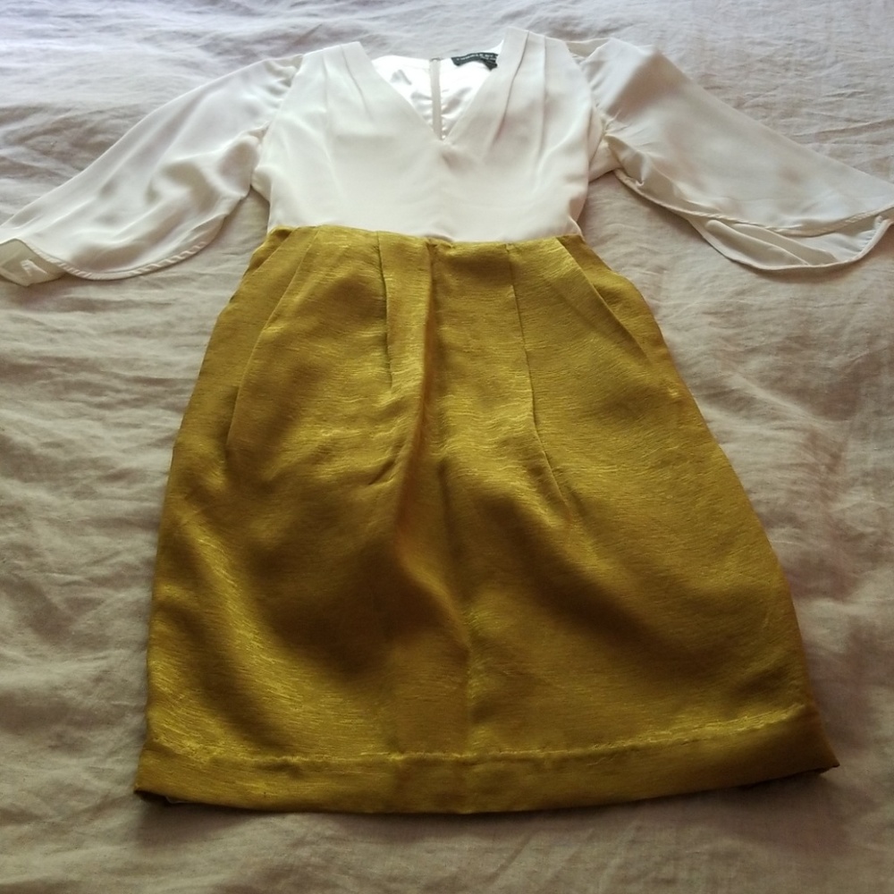 Anthropologie silk dress